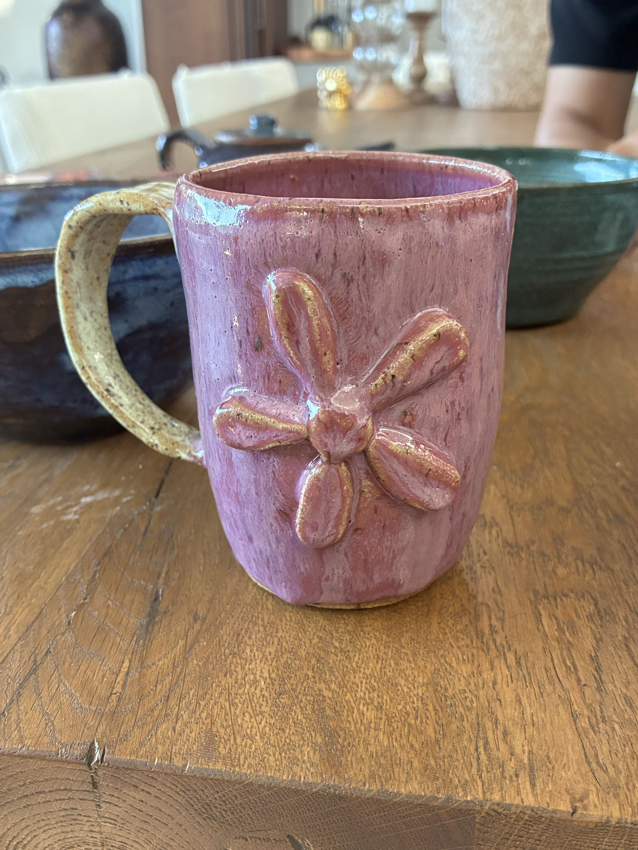 flower mug